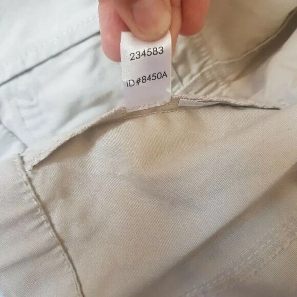 Loft Womens Jacket Beige Y2K Crop Dressy Size Small Petites 90's Clueless Button